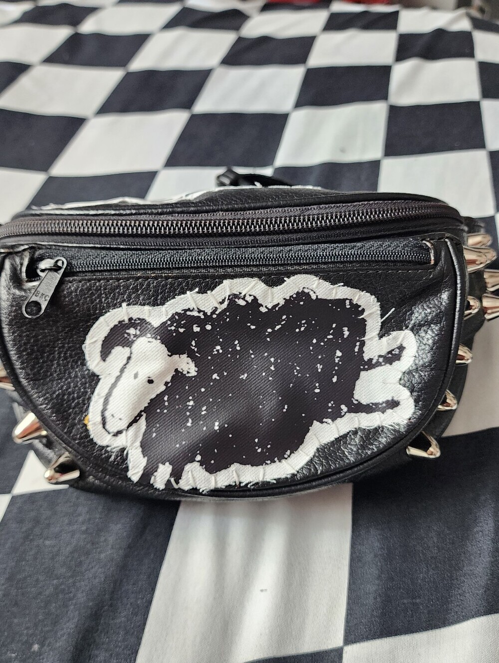 DIY Leather Punk Fannypack
